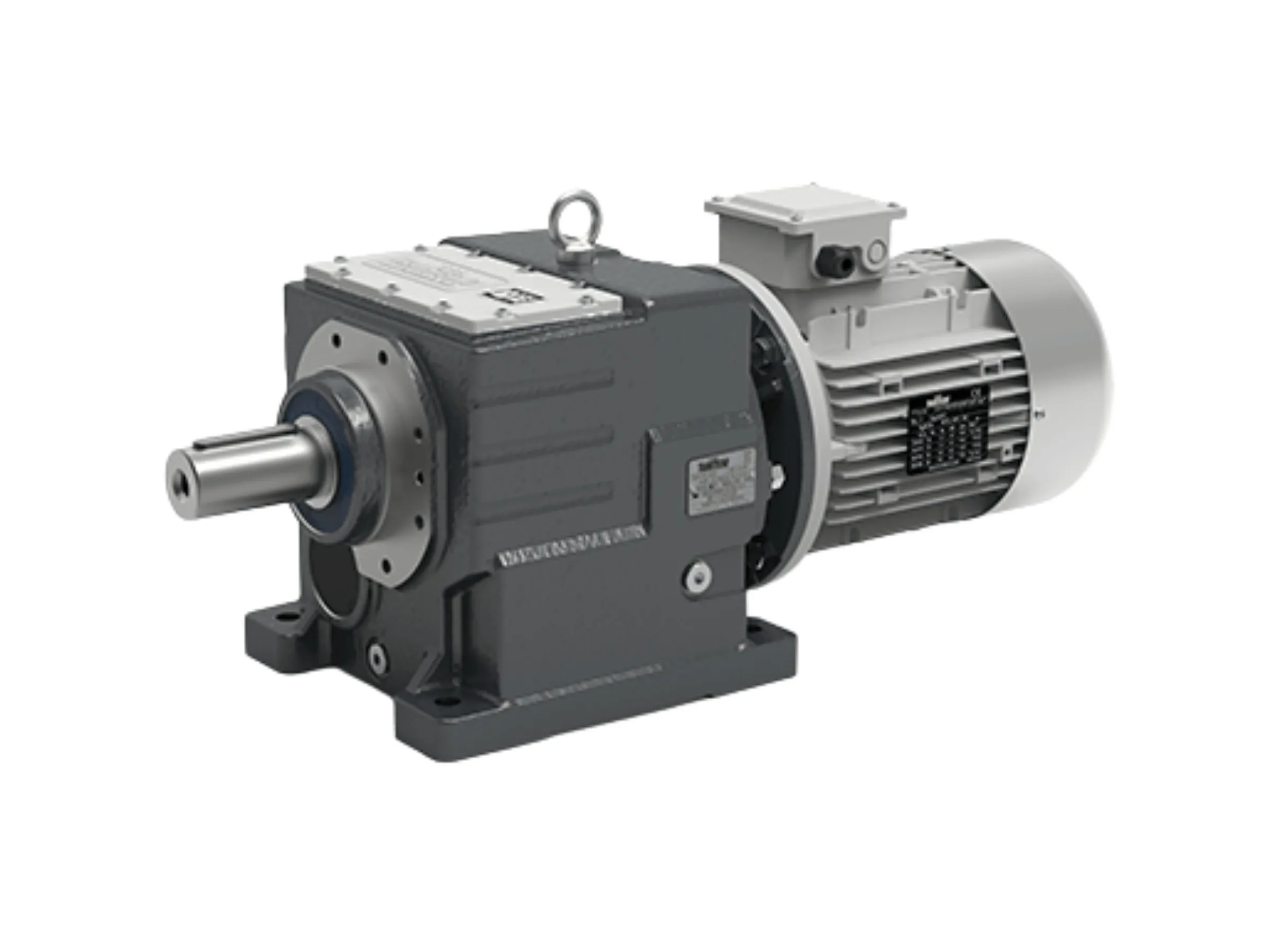 Transtecno ITH helical in-line cast iron gearmotor with electric motor