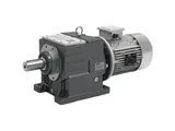 Transtecno ITH helical in-line cast iron gearmotor with electric motor