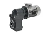 Transtecno ITS helical parallel cast iron gearmotor with electric motor