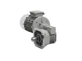 Transtecno POK worm gearmotor with aluminium housing for poultry and livestock feeding systems