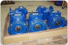 Motorvario H082 inline helicals — Motordrives Australia special project